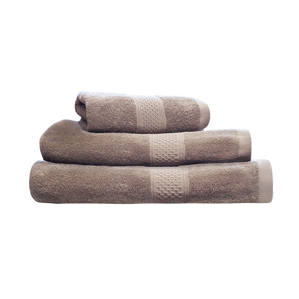 Atma set of Towels 3 pcs, Brown